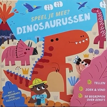 Speel je mee? Dinosaurussen, Teresa Bellon - Paperback - 9789002286827