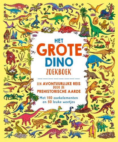Het grote dinozoekboek, Marta Garatea - Gebonden - 9789002287053