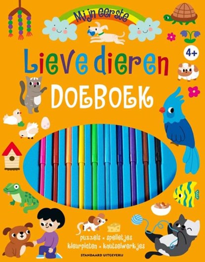 Mijn eerste doeboek Lieve dieren, niet bekend - Gebonden - 9789002287121