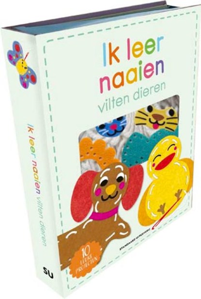 Ik leer naaien: vilten dieren, niet bekend - Gebonden - 9789002287145
