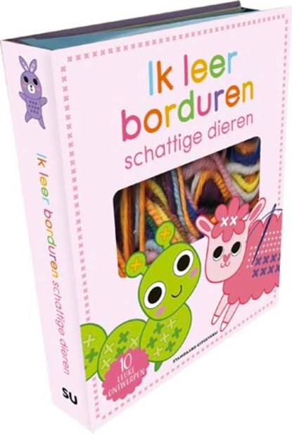 Ik leer borduren: schattige dieren, niet bekend - Gebonden - 9789002287152