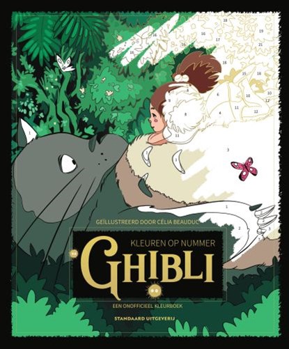 Kleuren op nummer - Ghibli, Célia Beauduc - Gebonden - 9789002287237