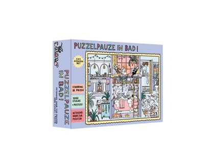 Eva's introvertenpret- Puzzelpauze in bad, Eva Mouton - Gebonden - 9789002287374