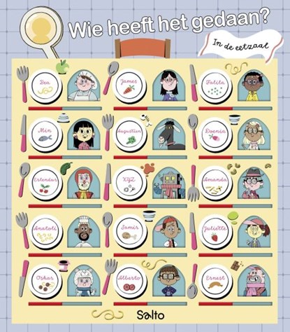 Wie heeft het gedaan? In de eetzaal, Pascal Prévot - Gebonden - 9789002287640