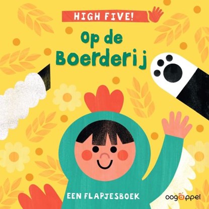 High five! Op de boerderij, Jess Hitchman - Gebonden - 9789002287787