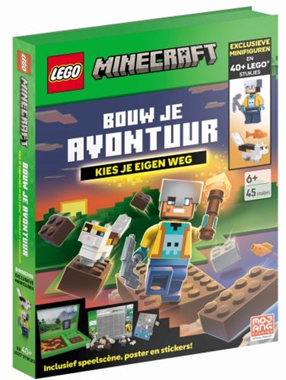 LEGO® Minecraft® Bouw je avontuur. Kies je eigen weg, niet bekend - Gebonden - 9789002287978