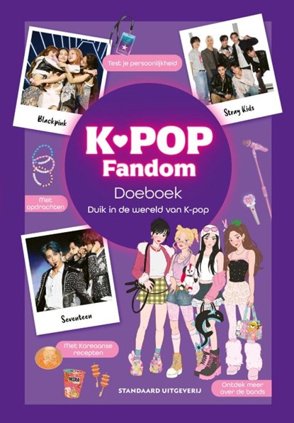 K-POP Fandom doeboek, Delphine Bourgoin - Gebonden - 9789002289507