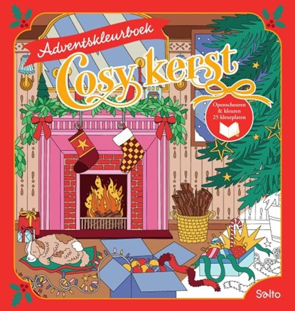 Cosy Kerst Adventskleurboek, Bethany Lord - Paperback - 9789002289675