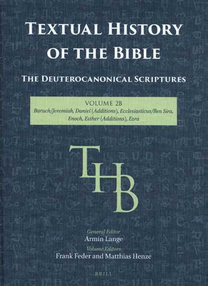 Textual History of the Bible, niet bekend - Gebonden - 9789004355613