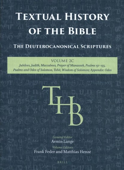 Textual History of the Bible, niet bekend - Gebonden - 9789004395015