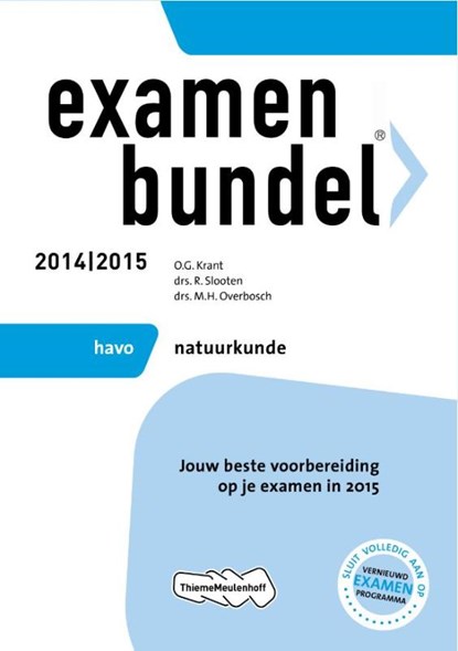 Examenbundel havo Natuurkunde, O.G. Krant ; R. Slooten ; M.H. Overbosch - Paperback - 9789006080704