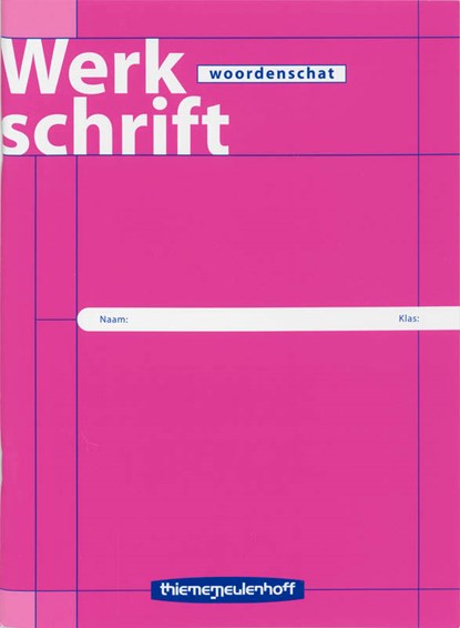 Werkschrift Woordenschat, H. Kramer - Paperback - 9789006101126