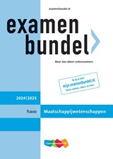 Examenbundel havo Maatschappijwetenschappen 2024/2025 - S. van den Broek - 9789006315950