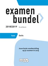 Examenbundel havo Duits 2018/2019 -  - 9789006429121