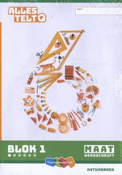Alles telt Q Antwoordschrift Maat blok 1 t/m 6 groep 6, niet bekend - Paperback - 9789006484649