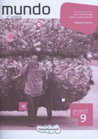 Mens en maatschappij Milieu Leerjaar 2 vmbo-t/havo/vwo Projectschrift 9, Theo Peenstra - Paperback - 9789006488548