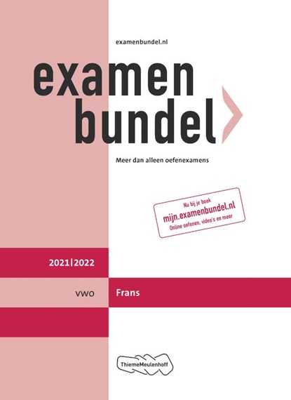 Examenbundel vwo Frans 2021/2022, niet bekend - Paperback - 9789006491470