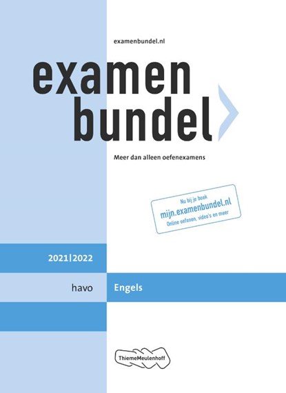 Examenbundel havo Engels 2021/2022, niet bekend - Paperback - 9789006491548