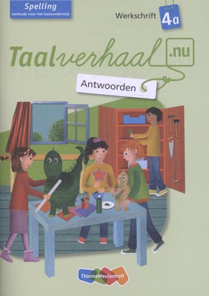 Taalverhaal.nu Spelling Werkschrift 4a Antwoorden, Diana Jansen ; Isabelle de Ridder - Paperback - 9789006614596
