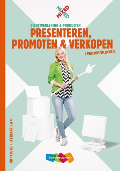 Presenteren, promoten en verkopen vmbo Leerwerkboek, Inge Berg - Paperback - 9789006627497
