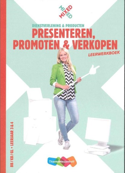 Presenteren, promoten & verkopen vmbo Leerwerkboek, Inge Berg - Paperback - 9789006627572