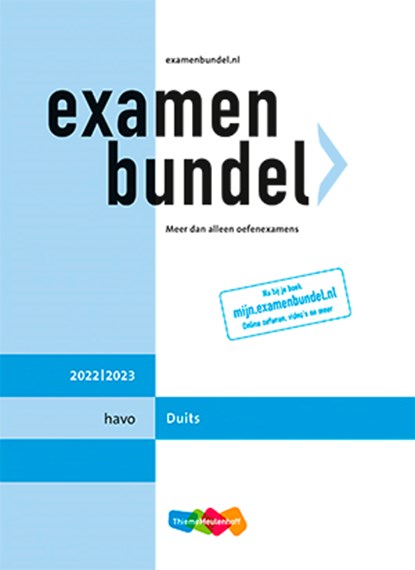 Examenbundel havo Duits 2022/2023, Marco van Rossum - Paperback - 9789006639605