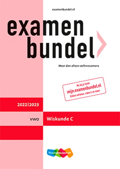 Examenbundel vwo Wiskunde C 2022/2023, niet bekend - Paperback - 9789006639735