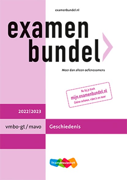 Examenbundel vmbo-gt/mavo Geschiedenis 2022/2023, E.G. Arnold - Paperback - 9789006639865