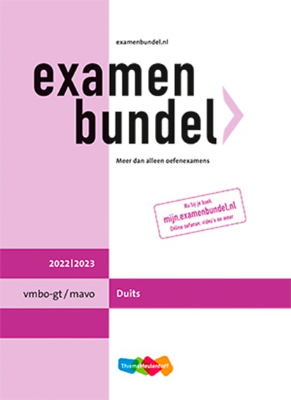 Examenbundel vmbo-gt/mavo Duits 2022/2023, Marco van Rossum - Paperback - 9789006639896