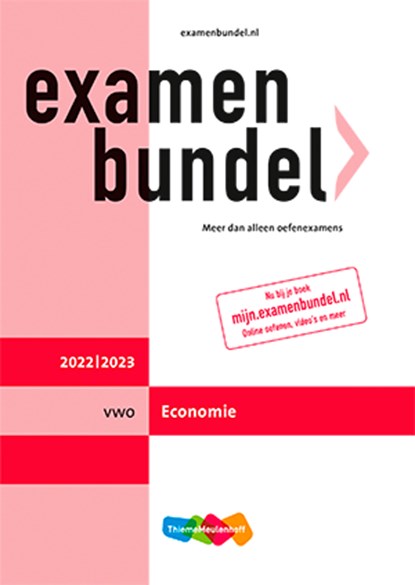 Examenbundel vwo Economie 2022/2023, J.P.M. Blaas - Paperback - 9789006639933