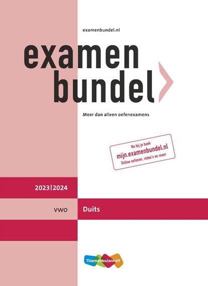 Examenbundel vwo Duits 2023/2024, niet bekend - Paperback - 9789006648386