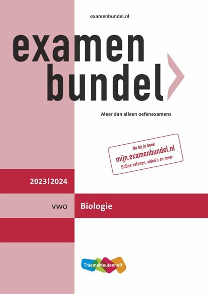 Examenbundel vwo Biologie 2023/2024, M.C.C. Gommers - Paperback - 9789006648591