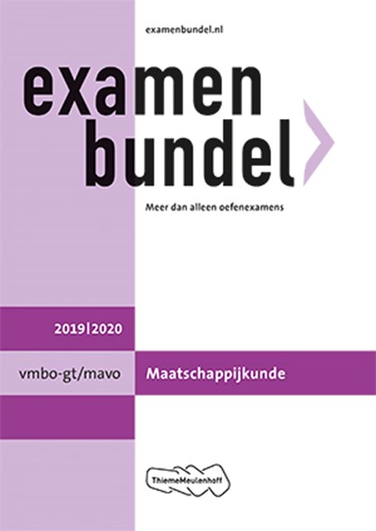 Examenbundel vmbo-gt/mavo Maatschappijkunde 2019/2020, R. van Otterdijk ; J. van Otterdijk - Paperback - 9789006690729