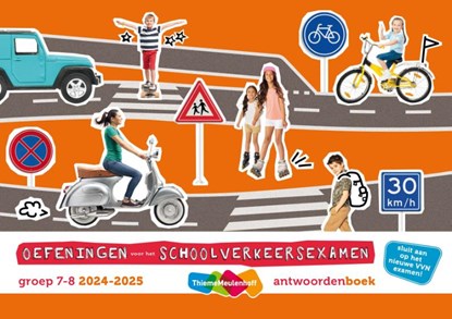 Schoolverkeersexamen groep 7-8 2024-2025 Antwoordenboek, niet bekend - Paperback - 9789006871289