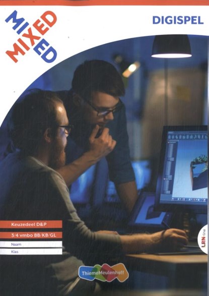 MIXED LRN-line online + boek Digispel 3/4 vmbo, niet bekend - Gebonden - 9789006911664