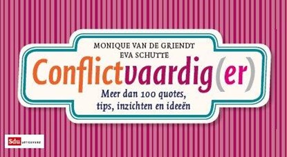 Conflictvaardig(er), Monique van de Griendt ; Eva Schutte - Paperback - 9789012382816