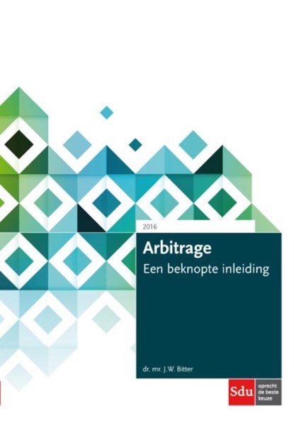 Arbitrage, J.W. Bitter - Paperback - 9789012398770