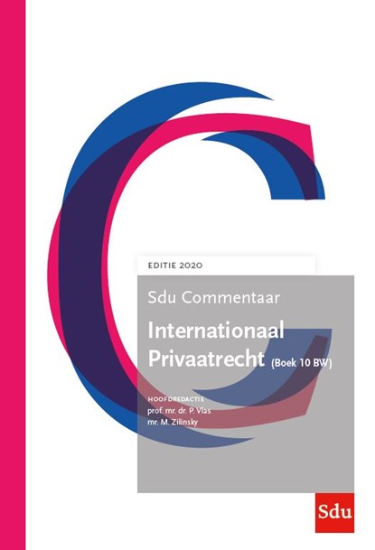 Internationaal Privaatrecht. (Boek 10 BW) Editie 2020 Boek 10 BW 2020, P. Vlas ; M. Zilinsky - Gebonden - 9789012405539