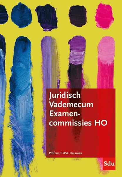 Juridisch Vademecum Examencommissie Hoger Onderwijs, Pieter Huisman - Paperback - 9789012405980