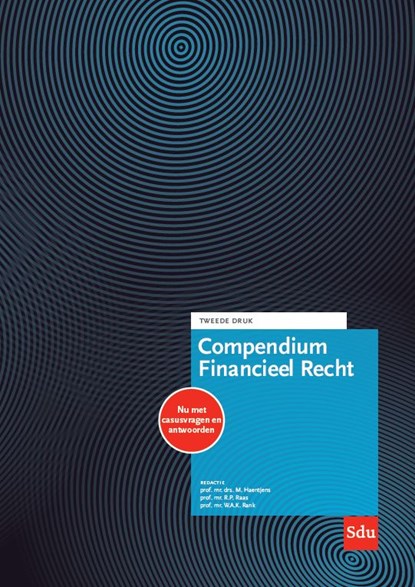 Compendium Financieel Recht., M. Haentjens ; R.P. Raas ; W.A.K. Rank - Gebonden - 9789012406253