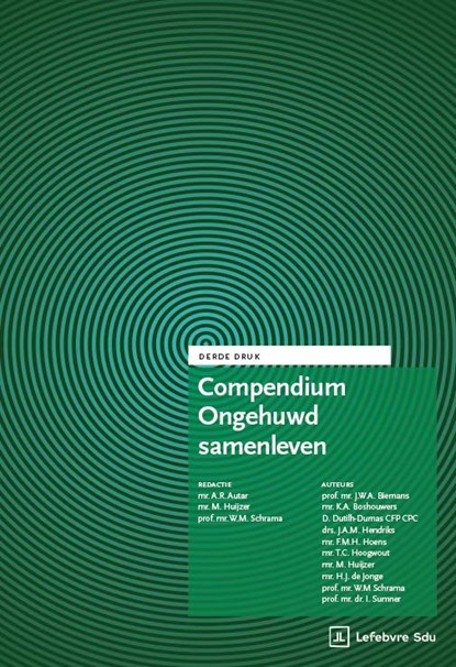 Compendium Ongehuwd samenleven, Prof.Mr. A.H.N. Stollenwerck ; Mr. F.A.M. Schoenmaker - Paperback - 9789012406468