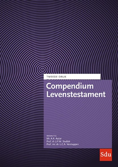 Compendium Levenstestament, A.R. Autar ; J.P.M. Stubbé ; L.C.A. Verstappen - Gebonden - 9789012406475