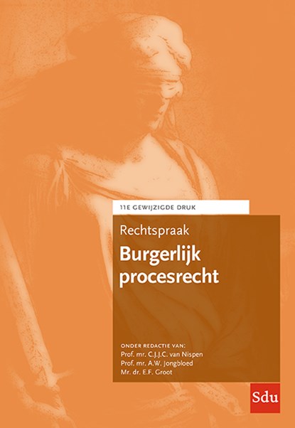 Rechtspraak Burgerlijk procesrecht, Prof. Mr. C.J.J.C. van Nispen ; Prof. Mr. A.W. Jongbloed ; Mr. Dr. E.F. Groot - Paperback - 9789012406949