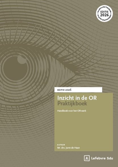 Inzicht in de OR Praktijkboek 2026, J. de Haan - Paperback - 9789012410823