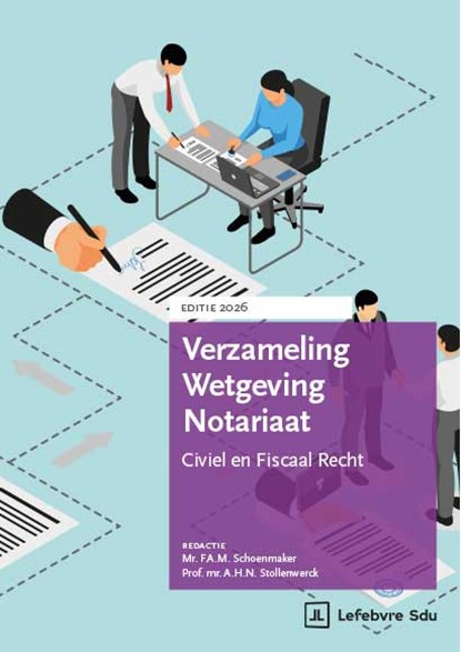 Verzameling Wetgeving Notariaat 2026, Mr.F.A.M. Schoenmaker - Paperback - 9789012411127