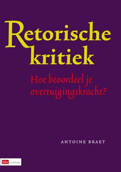 Retorische kritiek, A. Braet - Paperback - 9789012583091