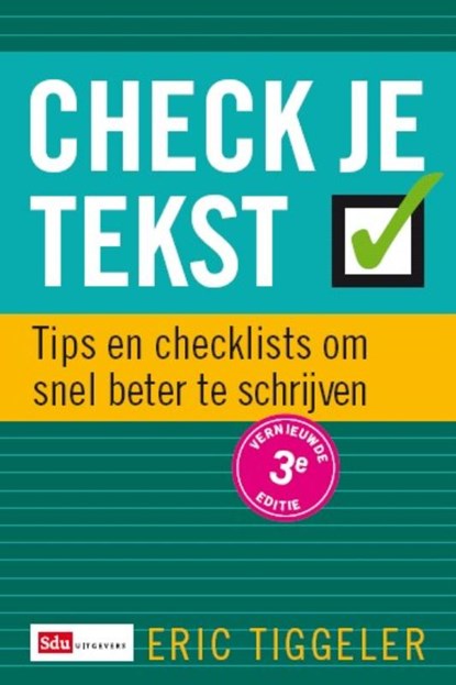 Check je tekst, Eric Tiggeler - Paperback - 9789012583602