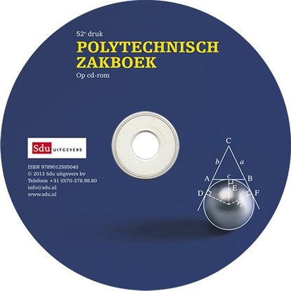 Polytechnisch zakboek, F. van Herwijnen ; P.H.H Leijendeckers ; G. De Roeck ; G.A. Schwippert ; Y. Verbakel - Overig - 9789012585040