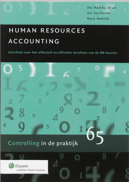 Human Resources Accounting, M.B.J. de Lat ; T. Plender ; R.A. Roelvink - Paperback - 9789013016925