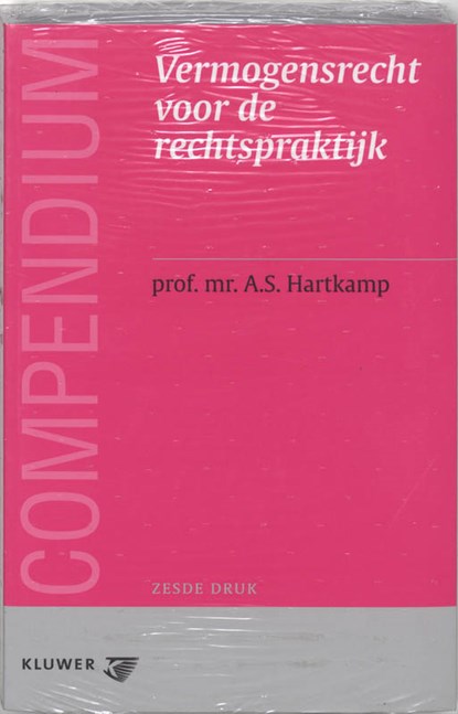 Compendium vermogensrecht voor de rechtspraktijk, A.S. Hartkamp - Paperback - 9789013027341